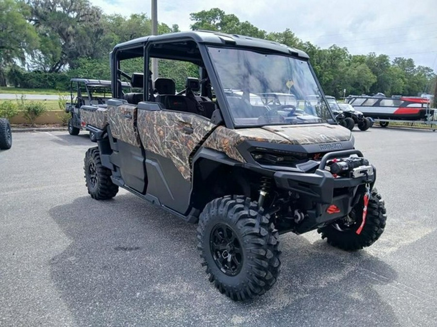 2026 Can-Am Defender MAX X mr HD11 with half-doors Dark Wildland Camo