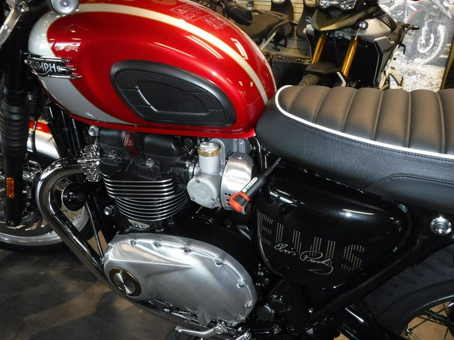 New 2025 Triumph BONNE T120 ELVIS EDITION Motorcycle in Kansas City, MO