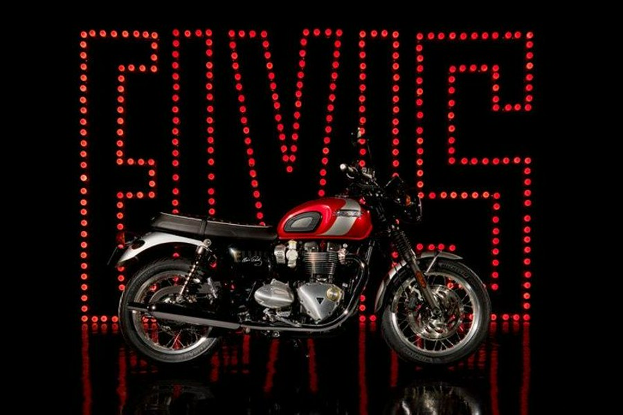 New 2025 Triumph BONNE T120 ELVIS EDITION Motorcycle in Kansas City, MO