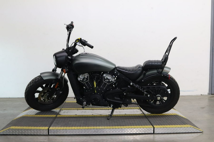 2021 Indian Motorcycle® Scout® Bobber ABS Alumina Jade Smoke