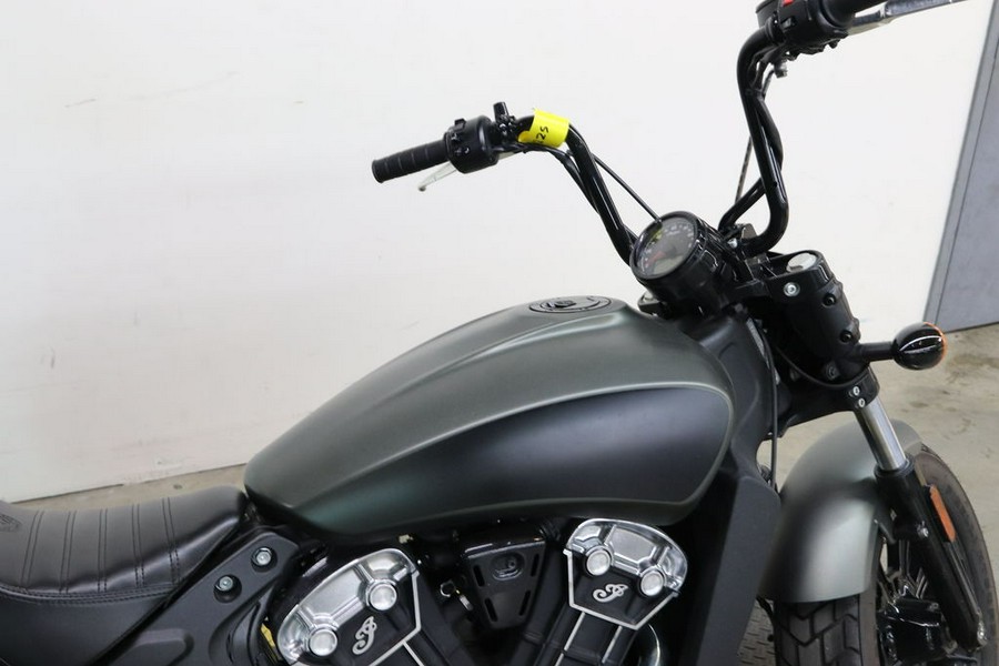 2021 Indian Motorcycle® Scout® Bobber ABS Alumina Jade Smoke