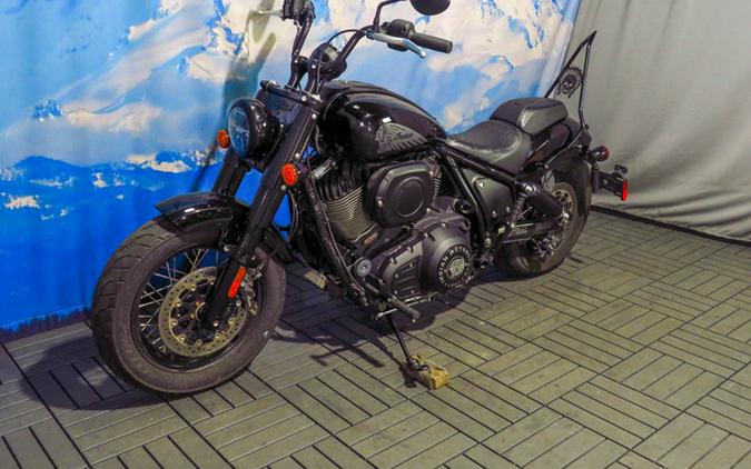 2022 Indian Chief Bobber ABS Black Metallic