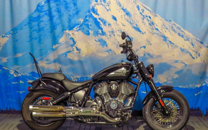 2022 Indian Chief Bobber ABS Black Metallic