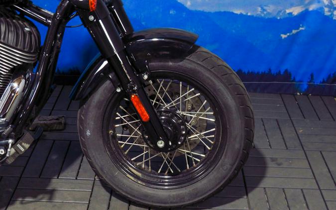 2022 Indian Chief Bobber ABS Black Metallic