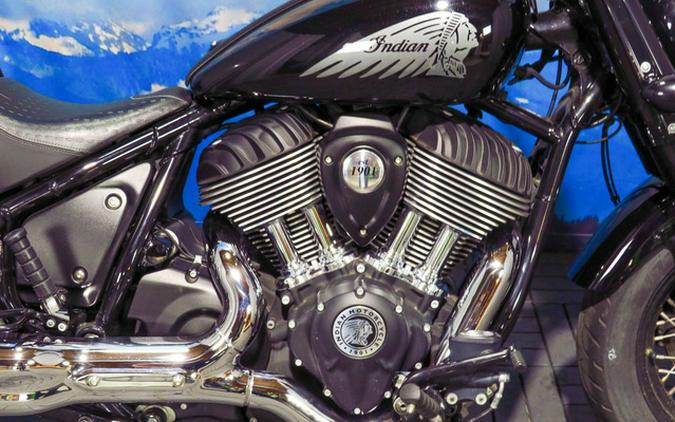 2022 Indian Chief Bobber ABS Black Metallic