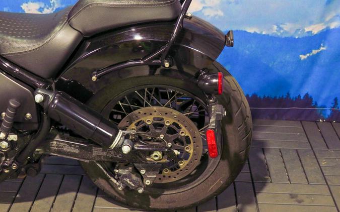 2022 Indian Chief Bobber ABS Black Metallic