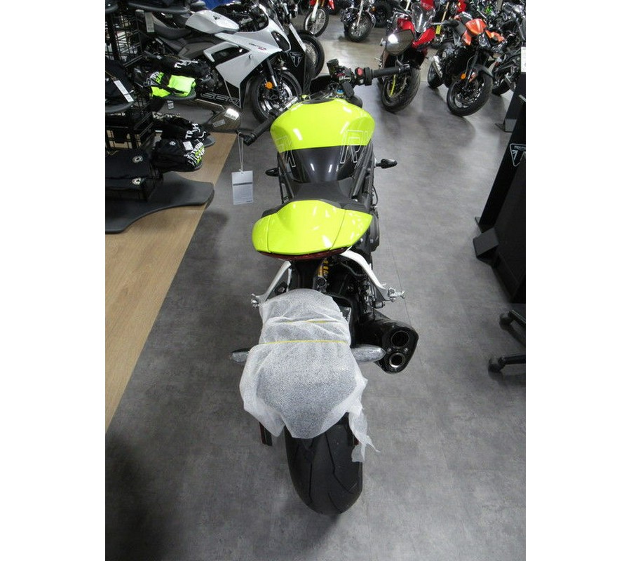 2026 Triumph Speed Triple 1200 RX Triumph Performance Yellow