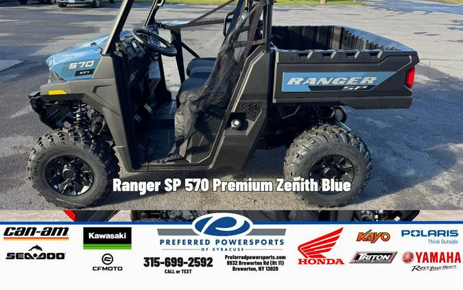 2026 Ranger SP 570 Premium Zenith Blue - Polaris