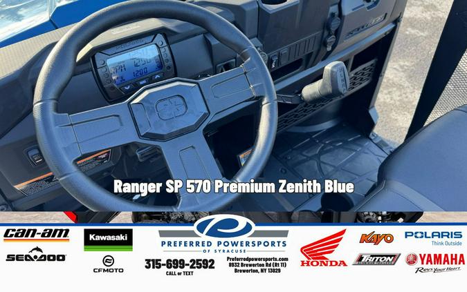 2026 Ranger SP 570 Premium Zenith Blue - Polaris