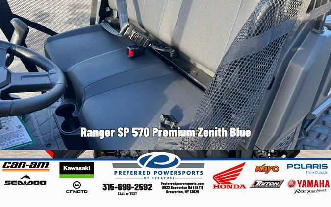 2026 Ranger SP 570 Premium Zenith Blue - Polaris