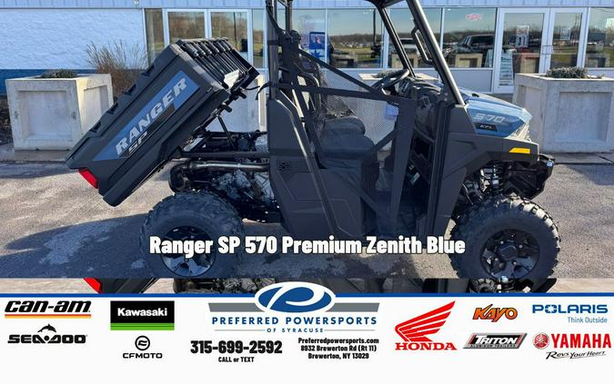 2026 Ranger SP 570 Premium Zenith Blue - Polaris