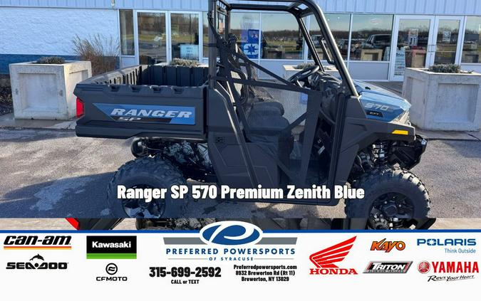 2026 Ranger SP 570 Premium Zenith Blue - Polaris