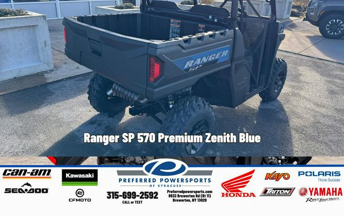 2026 Ranger SP 570 Premium Zenith Blue - Polaris