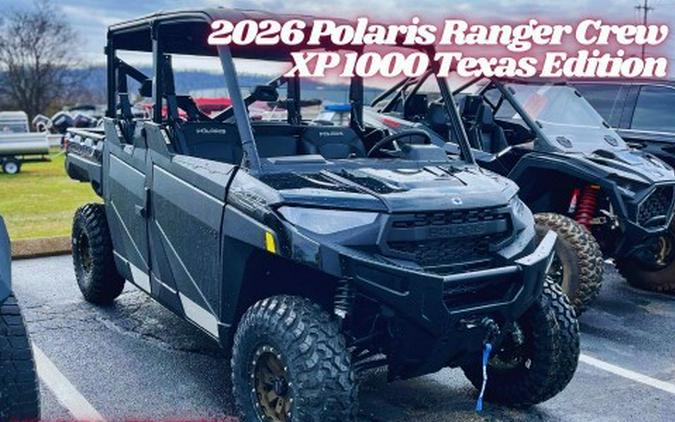 2026 Polaris Ranger Crew XP 1000 Texas Edition