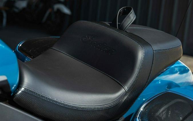 2026 Indian Challenger Limited 112 W/Powerband Audio Storm Blue With Black Metallic