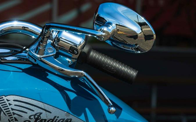 2026 Indian Challenger Limited 112 W/Powerband Audio Storm Blue With Black Metallic