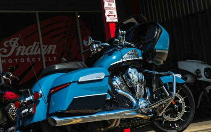 2026 Indian Challenger Limited 112 W/Powerband Audio Storm Blue With Black Metallic