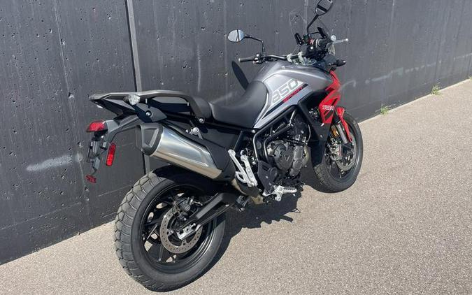 2023 Triumph Tiger 850 Sport Graphite Diablo Red