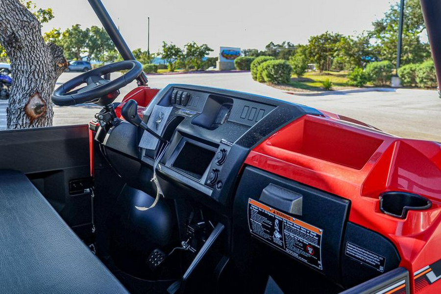 New 2025 KAWASAKI MULE PROFX 1000 HD EDITION FIRECRACKER RED