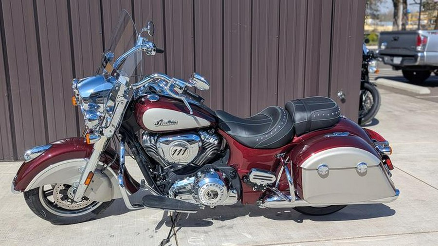 2025 Indian Motorcycle® Springfield® Maroon Metallic/Silver Quartz Metallic
