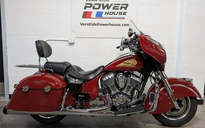 2014 Indian Chieftain Indian Motorcycle Red