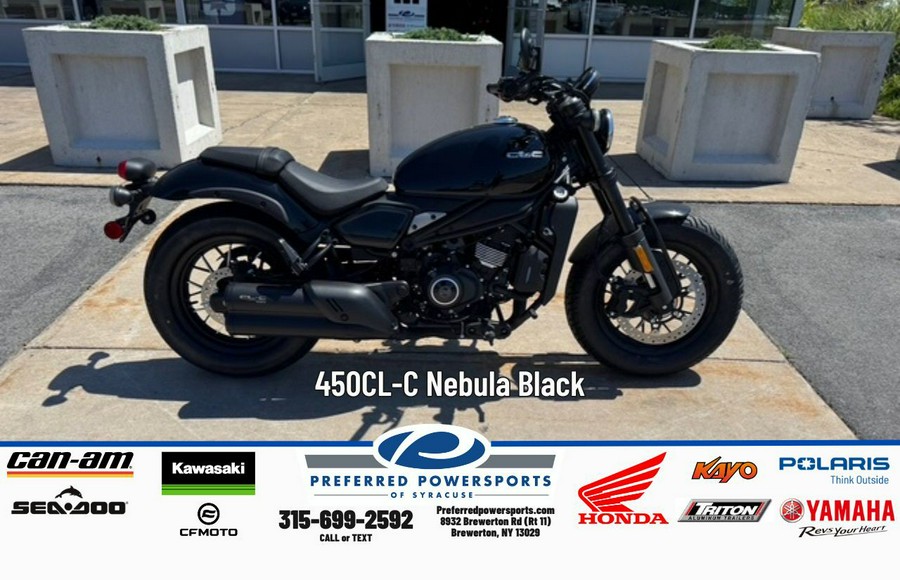 2025 CFMOTO 450CL-C Nebula Black