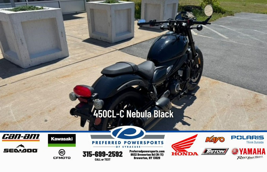 2025 CFMOTO 450CL-C Nebula Black