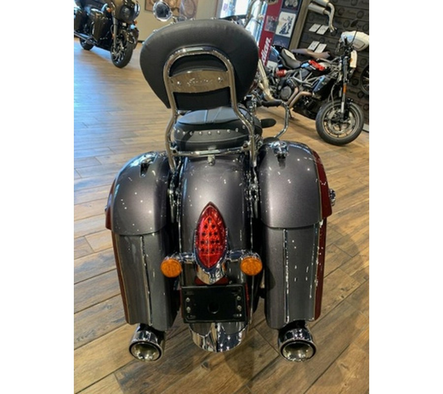 2017 Indian Springfield Steel Gray Over Burgundy Metallic