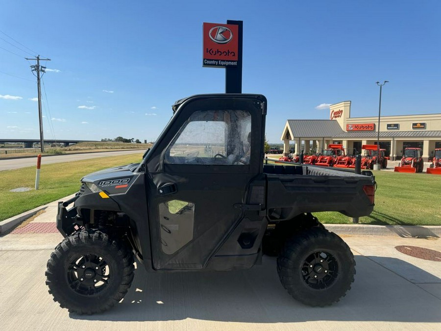 2020 Polaris Industries RANGER 1000 Premium Matte Titanium+Winter Prep