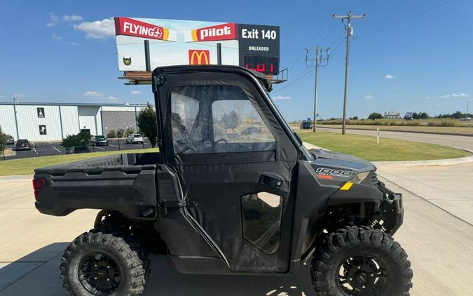 2020 Polaris Industries RANGER 1000 Premium Matte Titanium+Winter Prep