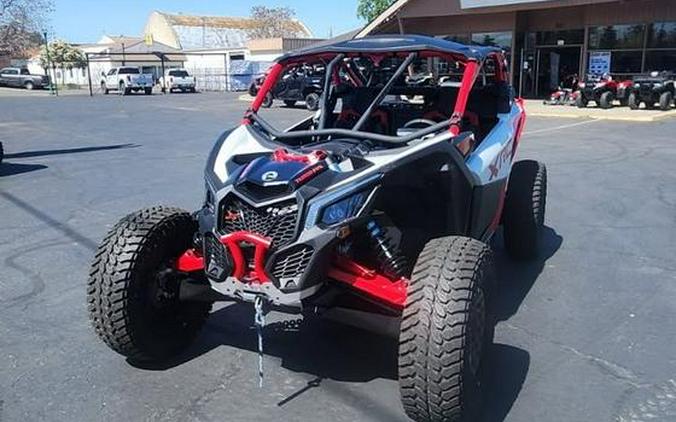 2025 Can-Am® Maverick X3 Max X RS Turbo RR With Smart-Shox Fiery Red & Hyper Silver