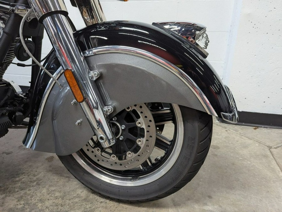 2024 Indian Springfield Black Metallic/Titanium Metallic