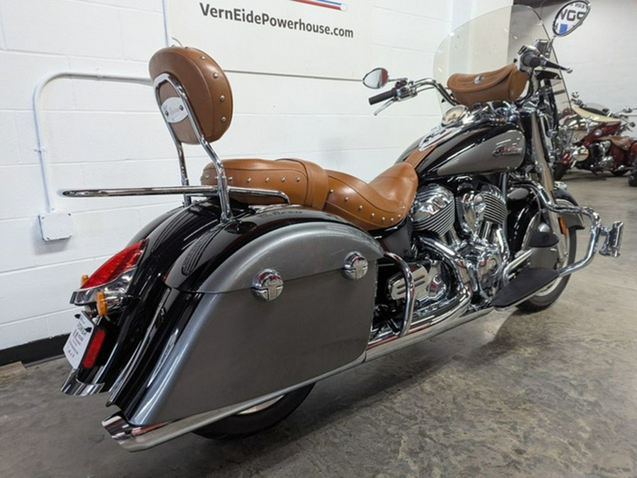 2024 Indian Springfield Black Metallic/Titanium Metallic