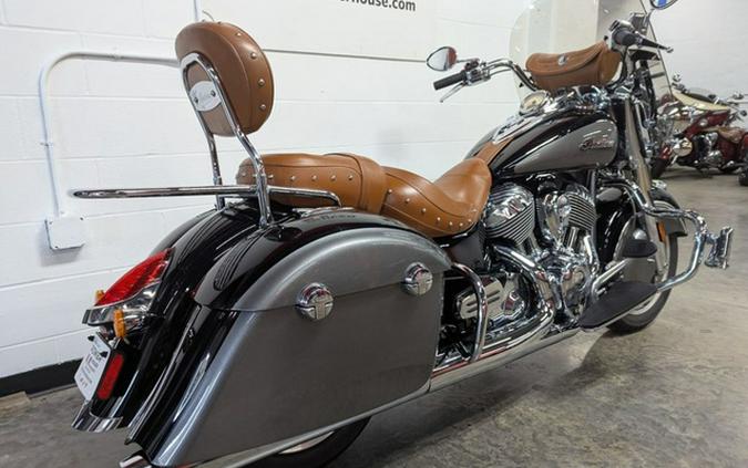 2024 Indian Springfield Black Metallic/Titanium Metallic