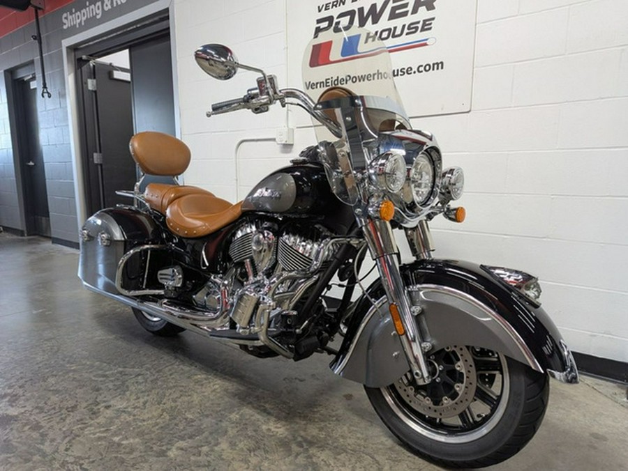 2024 Indian Springfield Black Metallic/Titanium Metallic