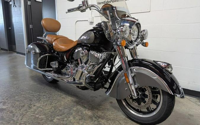 2024 Indian Springfield Black Metallic/Titanium Metallic