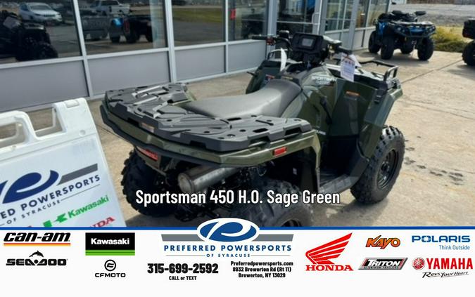 2026 Sportsman 450 H.O. Sage Green - Polaris
