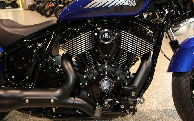 2026 Indian Motorcycle® Chief® Dark Horse® Deep Blue Metallic