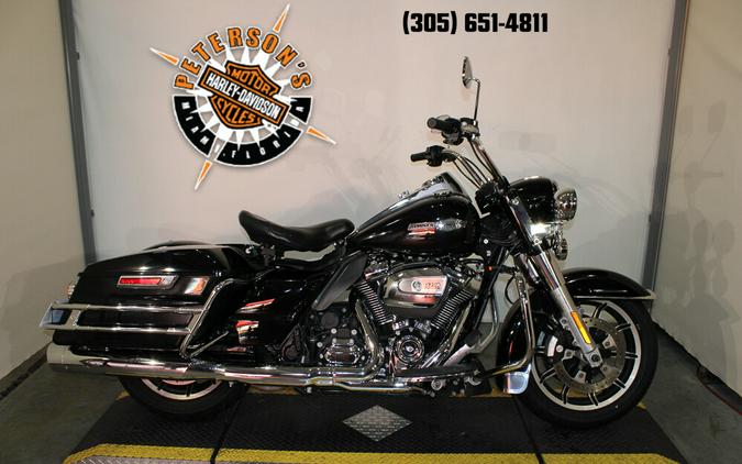 Used 2021 Harley-Davidson Police Road King Grand American Touring FLHP Motorcycle For Sale In Miami, Florida