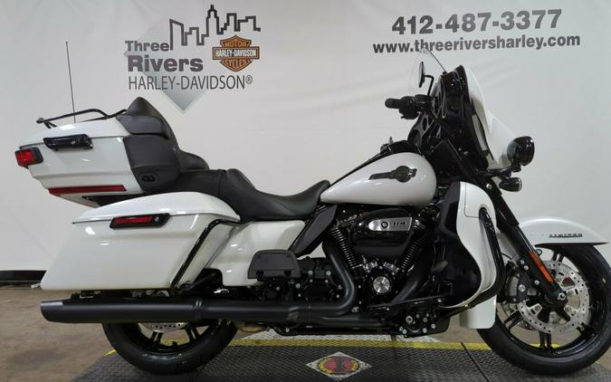 2024 Harley-Davidson® Ultra Limited White Onyx Pearl – Black Finish