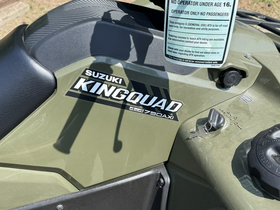 2025 Suzuki KingQuad 750AXi