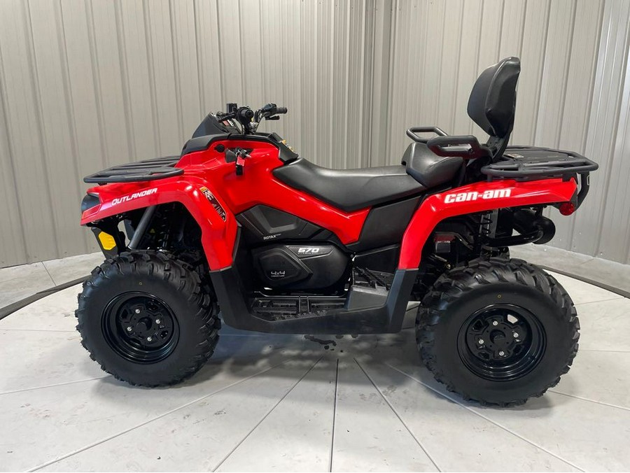 2023 Can-Am OUTLANDER MAX 570 4X4 DPS (2up Touring package)