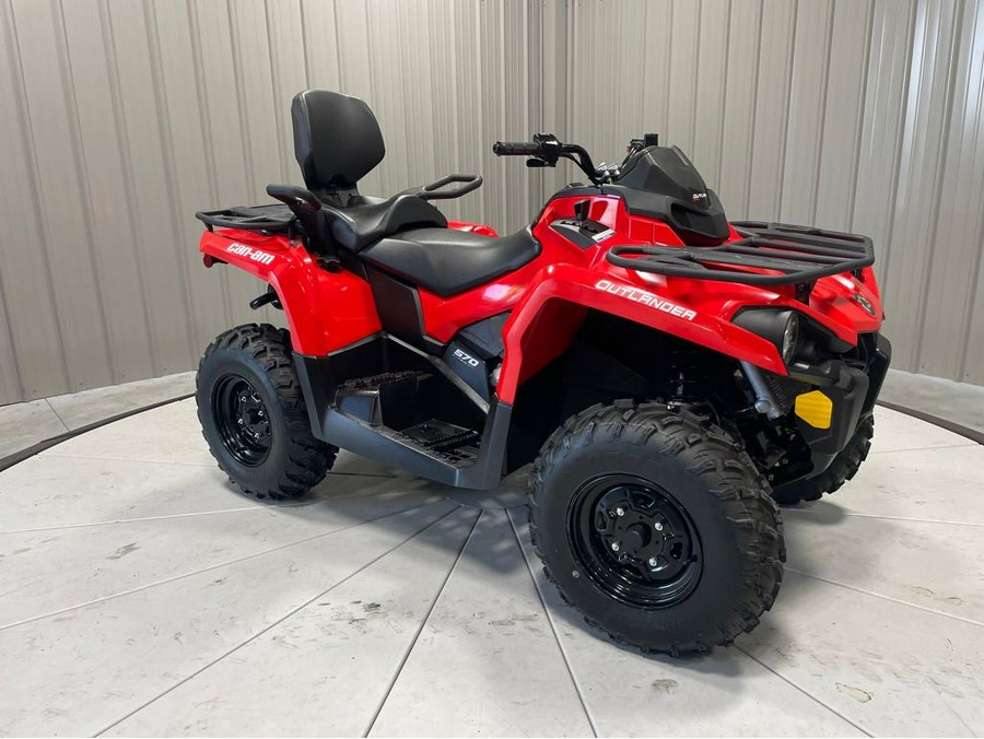 2023 Can-Am OUTLANDER MAX 570 4X4 DPS (2up Touring package)