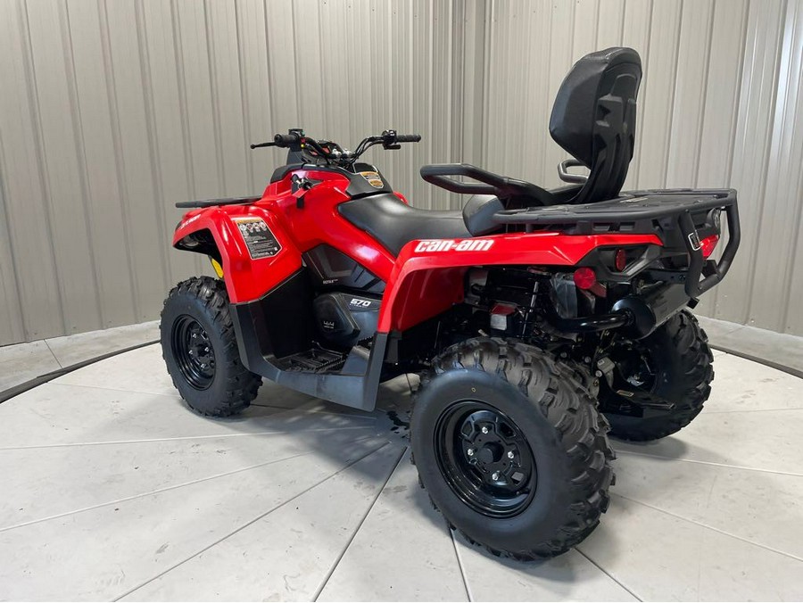 2023 Can-Am OUTLANDER MAX 570 4X4 DPS (2up Touring package)