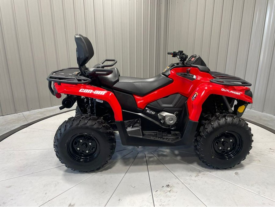 2023 Can-Am OUTLANDER MAX 570 4X4 DPS (2up Touring package)