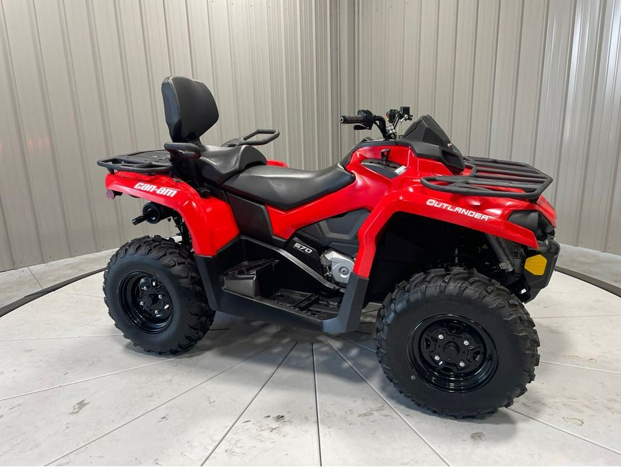 2023 Can-Am OUTLANDER MAX 570 4X4 DPS (2up Touring package)