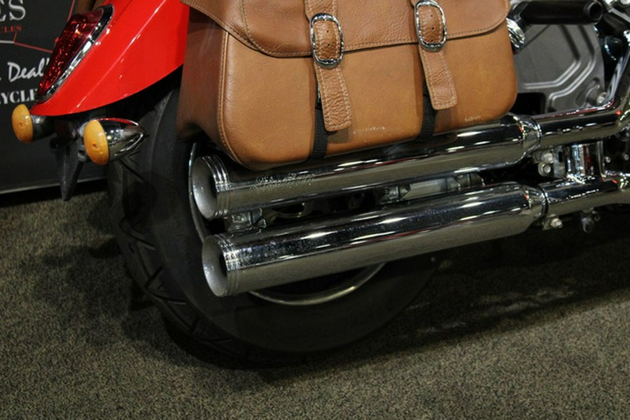 2016 Indian Scout Wildfire Red