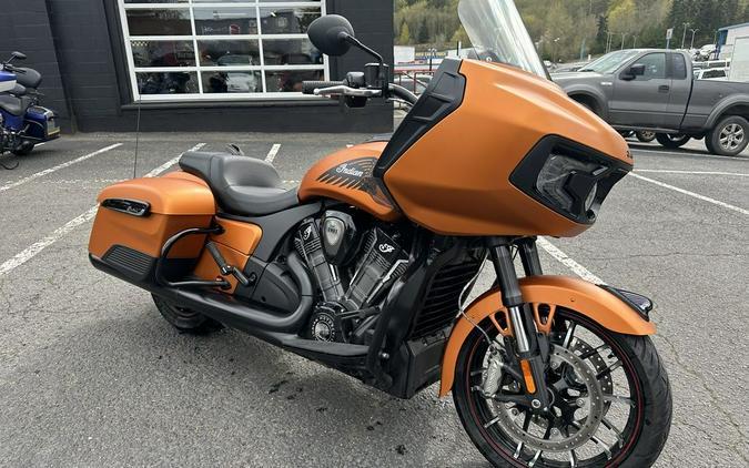 2022 Indian Motorcycle® Challenger® Dark Horse® Icon Riot Orange Smoke