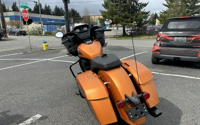 2022 Indian Motorcycle® Challenger® Dark Horse® Icon Riot Orange Smoke