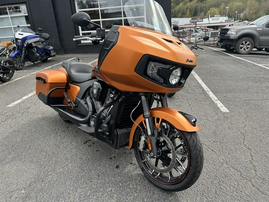 2022 Indian Motorcycle® Challenger® Dark Horse® Icon Riot Orange Smoke